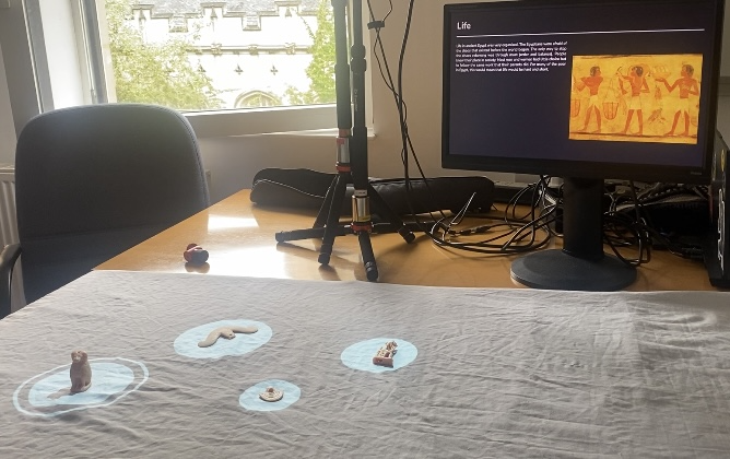 Wall projections setup